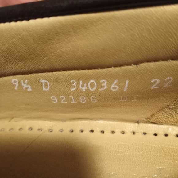 Florsheim Imperial Leather tassel loafers sz 9.5 D - Picture 7 of 8